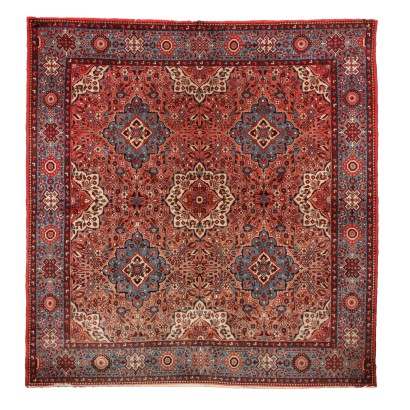 Ardekan Carpet Persia Cotton Wool Handmade Antiques Carpets