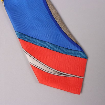 Hermes Colored Vintage Tie ,Hermès Colored Vintage Tie