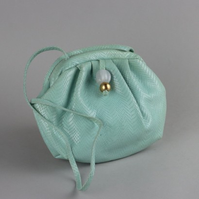 Vintage Water Green Maliparmi Bag Vintage Clothing and Textiles