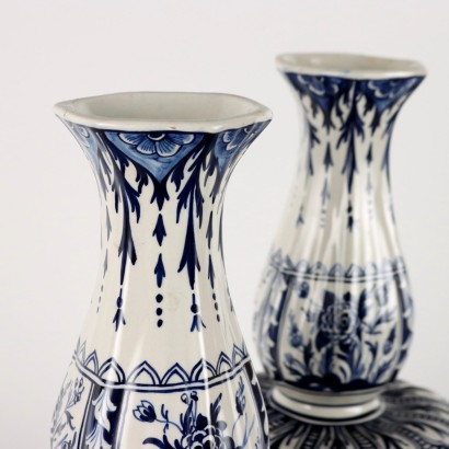 Paire de vases de Delft