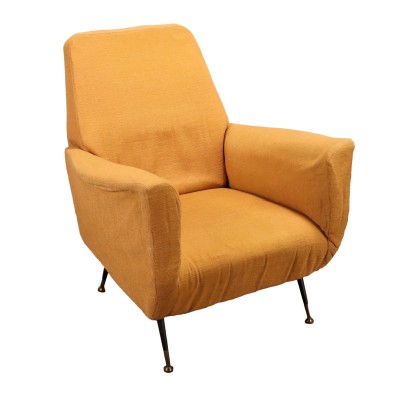 Armchair from the 50s-60s Cloth Padding Italy Customizable