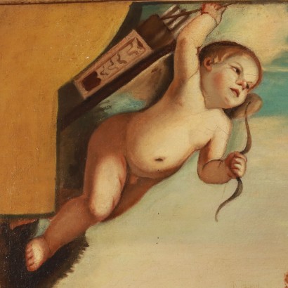 Painted with Venus and Cupid