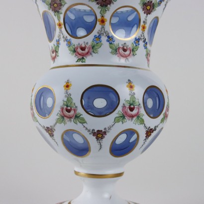 Vase en cristal de Bohême