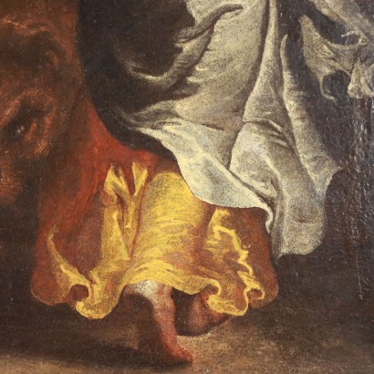 Dipinto con Daniele nella fossa dei Le,Daniele nella fossa dei leoni
