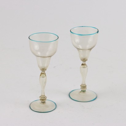 Group of Goblets in Murano Glass