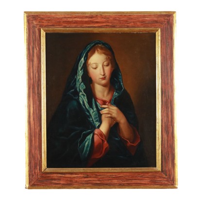 Gemälde „Betende Madonna“.