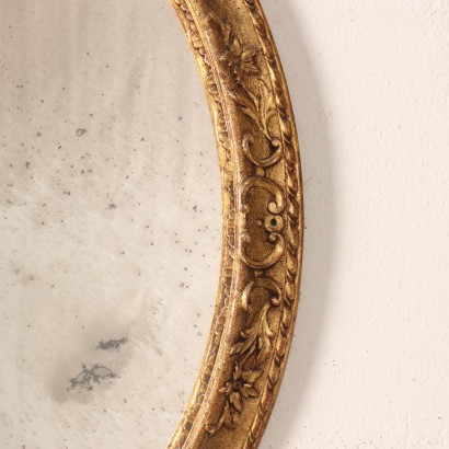 Specchio Ovale in Stile Barocchetto