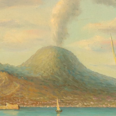 Dipinto Scorcio del Golfo di Napoli