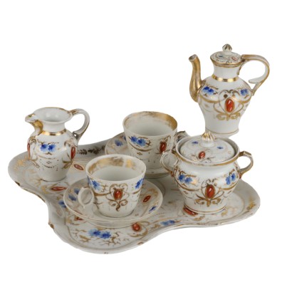 Coffee Set Porcelain France 1830-1860