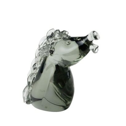 Vintage Horse Head Archimede Seguso 1960s Glass Objects