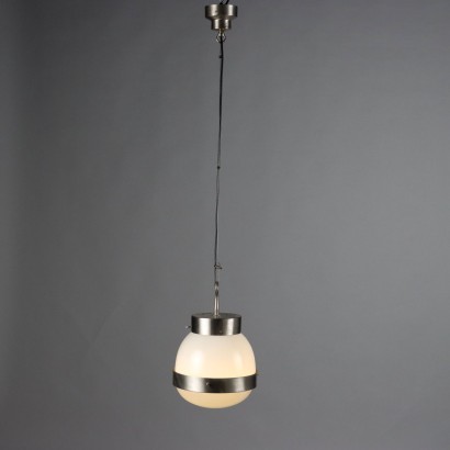 Lampe Vintage Delta S. Mazza Artemide Années 60 Aluminium