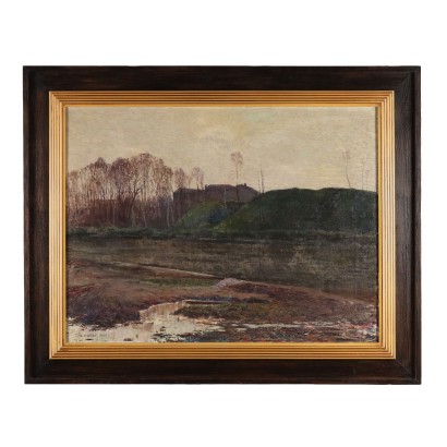 Painting by Cesare Maggi,Landscape with river glimpse,Cesare Maggi,Cesare Maggi,Cesare Maggi,Cesare Maggi,Cesare Maggi,Cesare Maggi,Cesare Maggi,Cesare Maggi