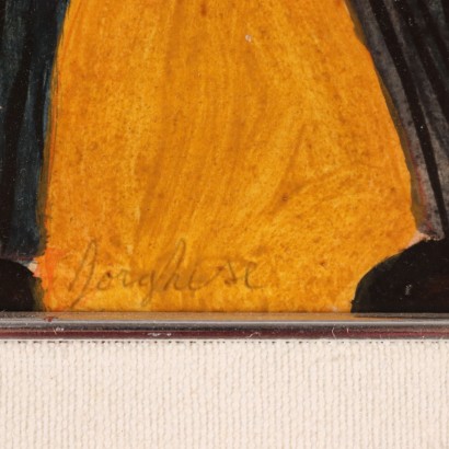 Pintura de Franz Borghese, Tres figuras, Franz Borghese, Franz Borghese, Franz Borghese, Franz Borghese