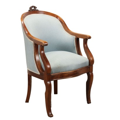 Antiker Sessel im Restauration Stil Italien des XIX Jhs
