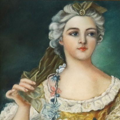 Painting Portrait of a Lady