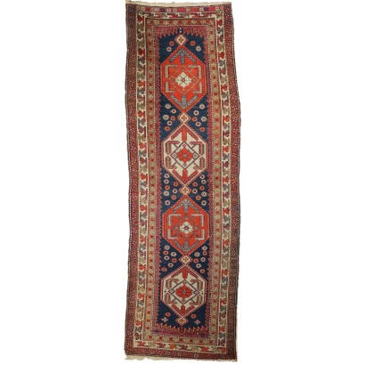 Ancient Serabend Carpet Iran Cotton Wool Thin Knot Handmade