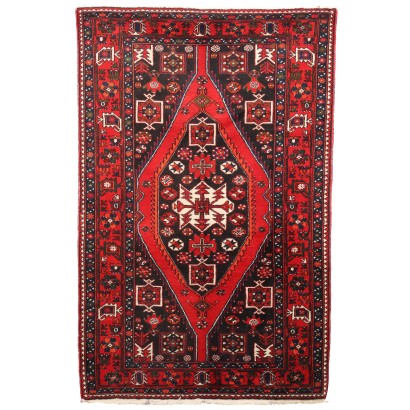 Antiker Rudbar Teppich Iran Baumwolle Wolle Großer Knoten Handgemacht