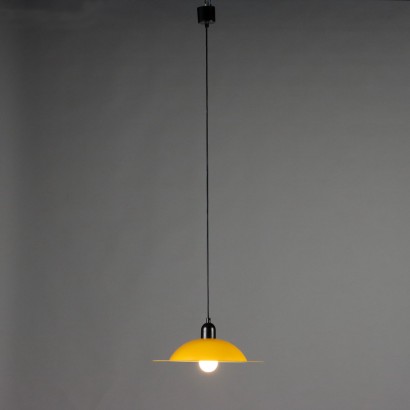 Vintage Lampe Stilnovo Lampiatta der 90er Jahre Aluminium Metall