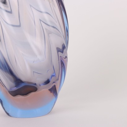 Vase en verre de Murano Sommerso