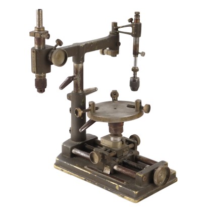 Galloni Dental Technician Parallelometer Mid XX Century Iron Brass