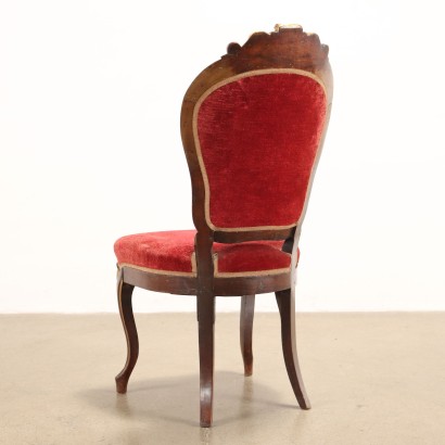 Groupe de quatre chaises Louis Philippe