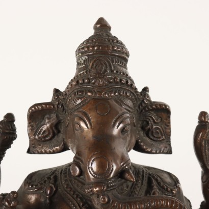 Sculpture en bronze de Ganesha