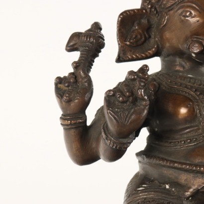 Escultura de bronce de Ganesha