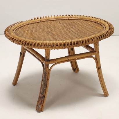 Bamboo coffee table from the 50s and 60s