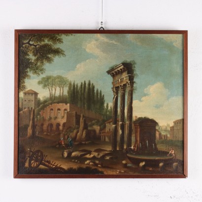 Landschaft mit Ruinen und Figuren malen,Landschaft mit Ruinen und Figuren malen,Landschaft mit Ruinen und Figuren malen
