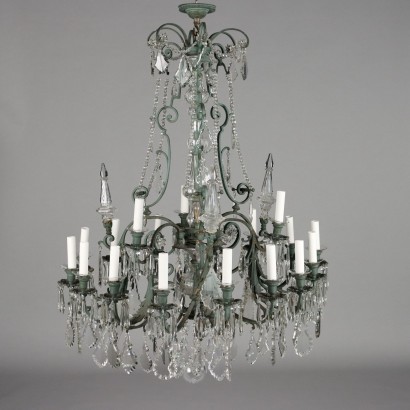 Ancient Chandelier Italy Early XX Century