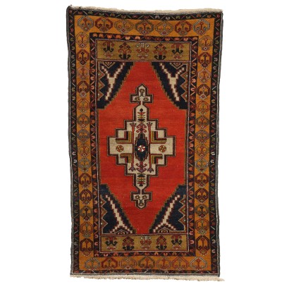Ancient Yahyaly Carpet Turkey Wool Heavy Knot Handmade
