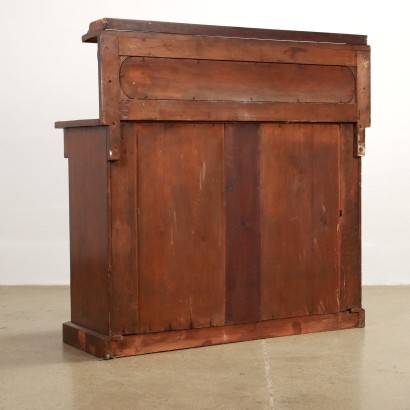 Viktorianisches Sideboard mit Tellerständer