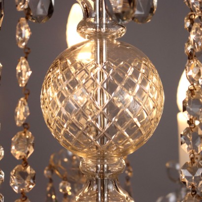 Grand Lustre En Verre