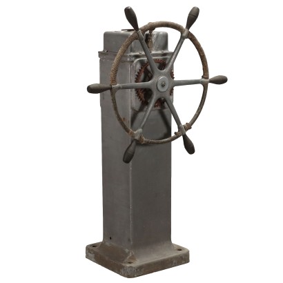 Antique Nautical Rudder Sperry Gyroscope Company Inc. Iron XX Century