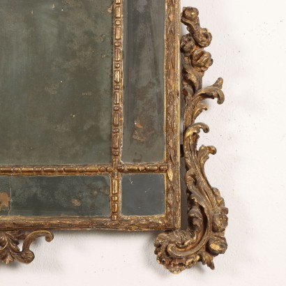 Miroir avec Bois Anciens