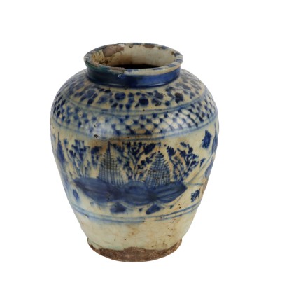 Antiker Vase aus Naher Osten Erste Mitte des XX Jhs Dekoriert