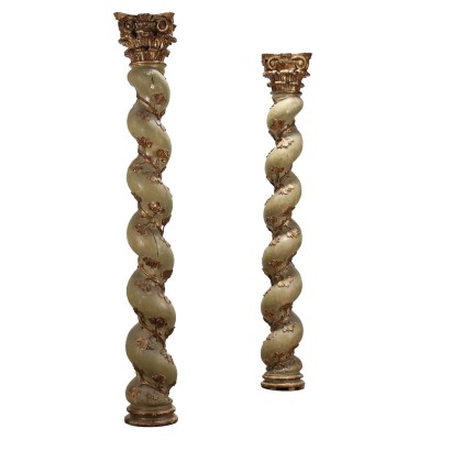 Pair of Columns from the Baroque period, Pair of Columns from the Baroque period, Pair of Columns from the Baroque period