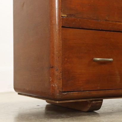 Mobile filing cabinet from the 1950s