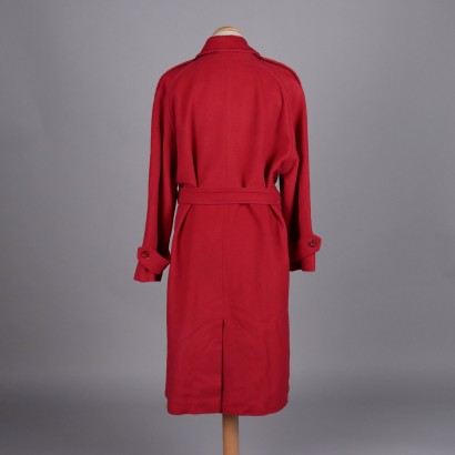 Burberrys Vintage Red Coat