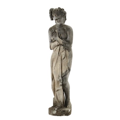 Antique Garden Sculpture Venus Italica Earthenware Italy '900