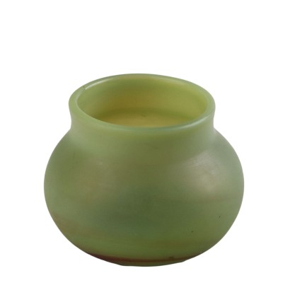 Vase Vert Ancien Tiffany New York États-Unis Début du '900