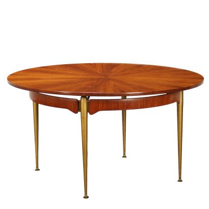 Vintage 1950s-60s Table by S. Cavatorta Exotic Wood