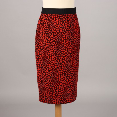 Second Hand Skirt Sportmax Code Black Polyester Size 14 Italy