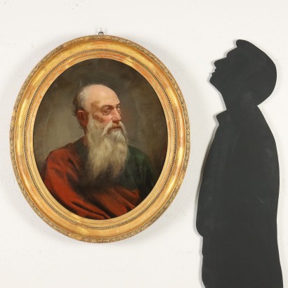 Tableau Portrait du philosophe antique 1875