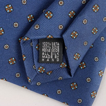 E. Marinella Blue Tie