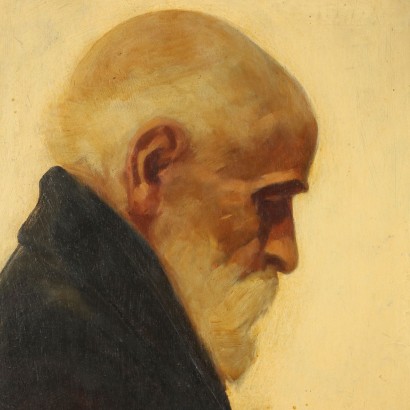 Gemälde Porträt eines älteren Menschen 1929