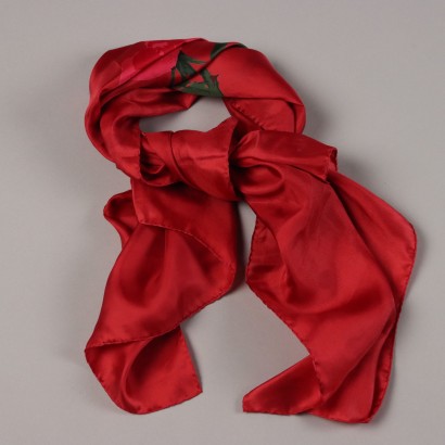 Foulard Falconetto Rose Rouge