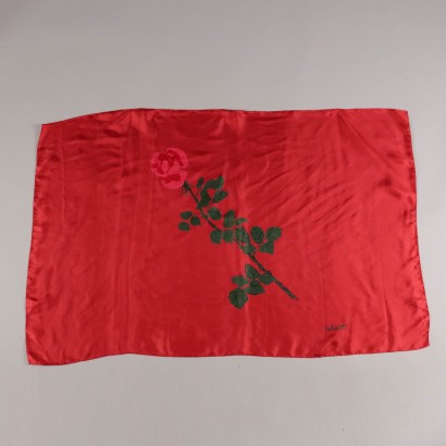 Falconetto Foulard Rosa Rossa