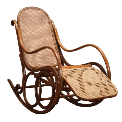 Antique Thonet Rocking Chair Beech Austria XIX Century