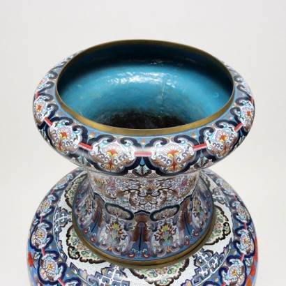 Grande Vaso Cloisonné